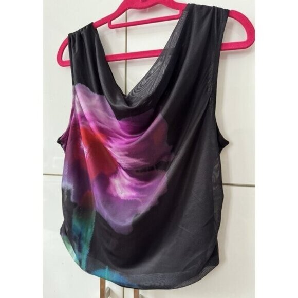 NWT Size XL - Anthropologie The Sloane Cowl-Neck blouse Tank (NWT US$ 68) - Picture 1 of 16